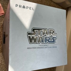Star Wars Propel T-65 X Wing High Performance Battling Drone. Open box.